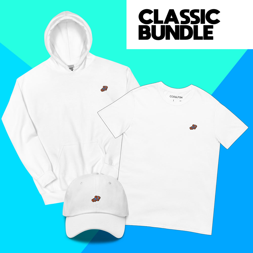 Classic Clownfish White Bundle
